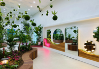 해양솔라파크 전시동 3층 실내정원 내부 모습입니다.